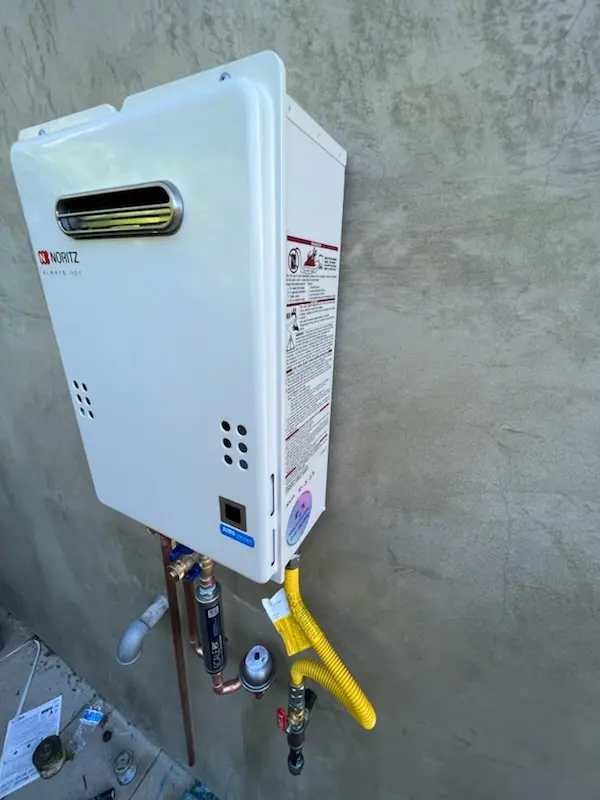 Tankless water heater installation for Nabnasset homes